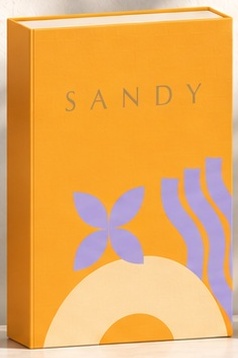 Sandy book-box cover